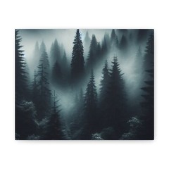 Dark woods canvas