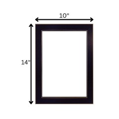 «Life Is» Framed Wall Art, Poster Printed Living Room Attic Porch Decor 10″x14″