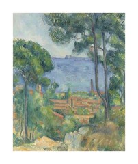 Paul Cézanne View of L’Estaque and Château d’If : Giclée Art Print 1885