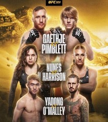 UFC 324 Fight Night Official Event Poster Set Championship Matchups