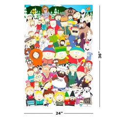 South Park – TV Show Poster (All South Park Characters Montage – The Cast)