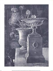 ESTEBAN CHAVEZ Allium Urns 32″ x 24″ Offset Lithograph 1997 Photography Black &