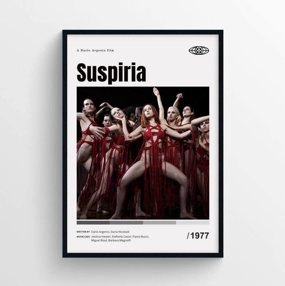 Suspiria Movie Poster Print, Wall Art – Unframed