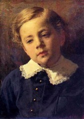 high quality oil painting handpainted on canvas- a boy