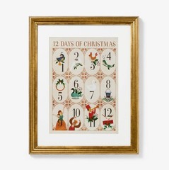 12 Days of Christmas Framed Wall Art Print – Threshold designed w/ Studio McGee