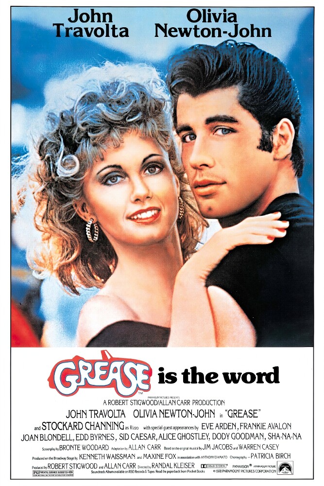 Grease – Movie Poster (Regular Style) (Size: 24″ X 36″)