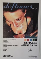 Deftones Wall Decor / Canvas Poster – 8x12in. Set of 9 / Frameless