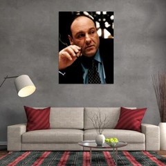 V2354 Tony Soprano Portrait The Sopranos Gandolfini Decor WALL POSTER PRINT