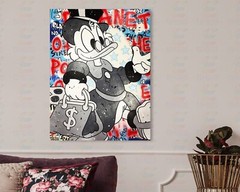 Alec Monopoly Money Bag Art Print| Mounted Canvas | Framed Canvas |Acrylic