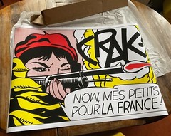 CRAK! de Roy Lichtenstein – 1964 – Poster
