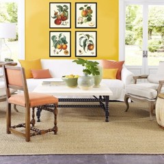 Fruit Botanical Wall Art Set 4 Prints Beautiful Vintage Antique Apple Unframed