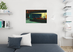 Nighthawks by Edward Hopper Diner Art Print Print Poster 24×36