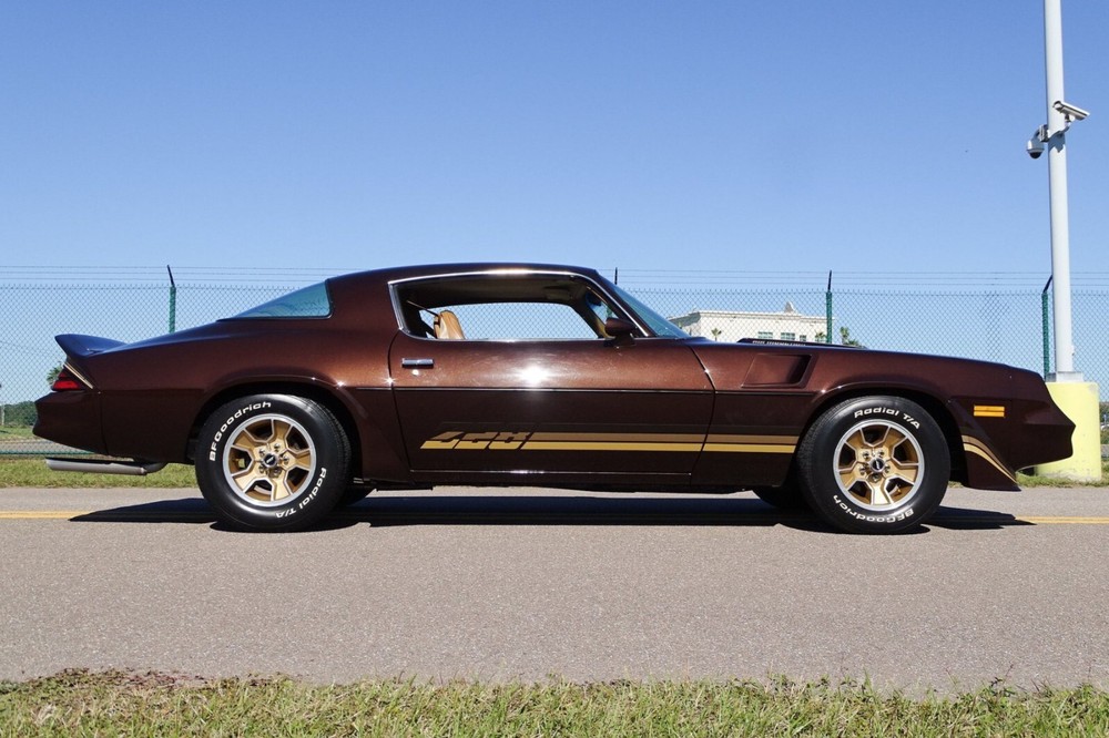 1981 Chevrolet Camaro Z28 drk brn tan | 24×36 inch POSTER | vintage classic car