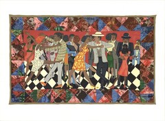 FAITH RINGGOLD Groovin’ High 32.5″ x 44″ Serigraph 1996 African American Art & A