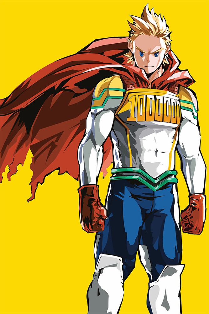 Lemillion My Hero Academia Big 3 Leader Art Print Decor – POSTER 20×30