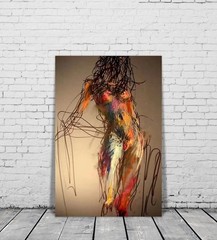 Canvas Wall Art Abstract Sexy Women Canvas Painting Canvas Wall Art Wall Mural