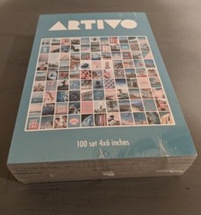 Artivo 100 Printed 4×6 Summer Blue Pink Aesthetic Wall Collage Kit Dorm Room