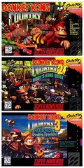 Donkey Kong Country 1 2 3 Posters SNES Premium POSTER MADE IN USA – DKYSET2