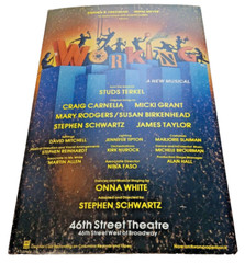 Working Vintage Original Window Card Poster 1978 46th St. Theatre 22″