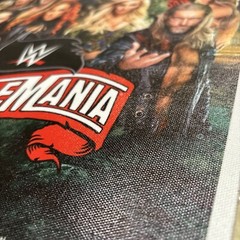 Wrestle Mania 2020 Pro Wrestling ✅ Man Cave Canvas Poster Wall Art ✅ 12×18 in