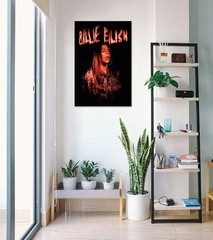 Billie Eilish – Music Poster (Sparks – 36″L x 24″W, Unframed – Multicolor
