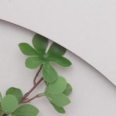 20W Plants Decor Electric Sandstone Painting Wall Decoration with LED Light