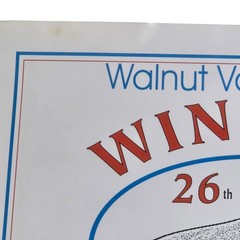 Walnut Valley Festival Bluegrass Music Winfield Kansas 1997 Poster Guitar Art