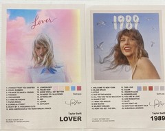 Lot 6 Taylor Swift Album Cover Canvas Poster Prints 8×12” Frameable Nice