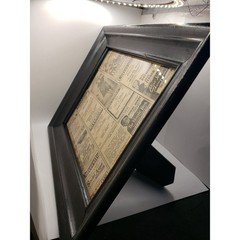 Vintage 1950s Oklahoma Newspaper Collage Display – Drive-In & Cinema Memorabilia