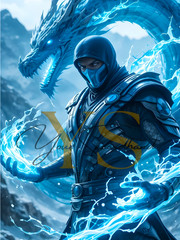 MORTAL KOMBAT Sub-Zero poster print 13»x19» home decor glossy paper #4