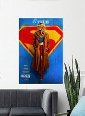 Supergirl Movie Poster Print 12×18 24×36 Wall Decor Art Home Theater