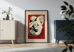 Alto a la Represión Poster – 1965 Vintage Anti-Repression Political Print