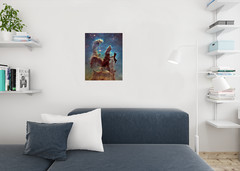 Pillars of Creation Photo Photograph Cool Wall Art Print Poster 16×24