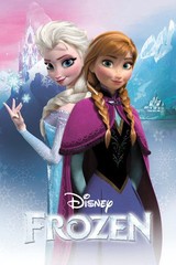 Poster Studio B – Disney Frozen Anna & Elsa Day 24×36″ Wall Art R13291