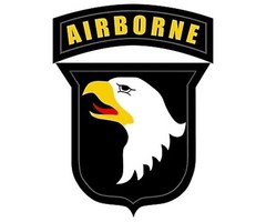 U.S. Army 101st Airborne Division (Screaming Eagle) POSTER 24 X 24 Inches