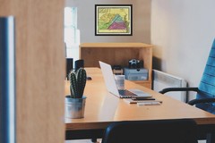 Historic State Map – Virginia – Burr 1834 – Vintage Wall Art