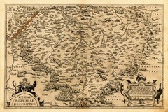1570s Vintage World Map Old Style Poster Kingdom of Bohemia 24 x 36 Inch #040