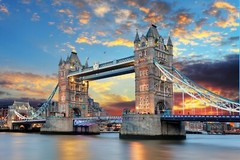 TOWER BRIDGE LONDON GLOSSY POSTER PICTURE PHOTO england uk britain europe