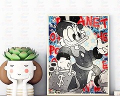 Alec Monopoly Money Bag Art Print| Mounted Canvas | Framed Canvas |Acrylic