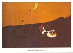 JOAN MIRO «Landscape (The Hare)» (Paysage [Le lièvre]) 26″ x 36″ Offset Lithogra