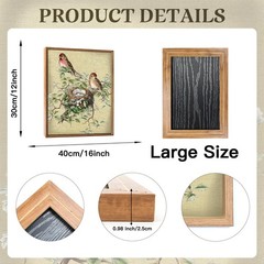 Birds Pictures Wall Decor(12”X16”) Spring Hummingbird Canvas Wall Art Framed …