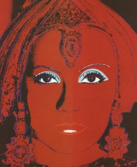 ANDY WARHOL Myths: The Star (Greta Garbo) 15.75″ x 12.25″ Poster 1989 Pop Art