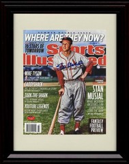 Stan Musial Framed 8×10 Print – St. Louis Cardinals – 8/2/2010 SI