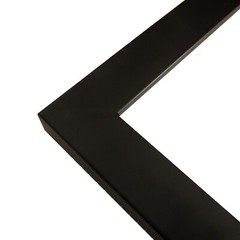 11×17 Black Wood 3/4″ Frame, Glass, Backing by Wallspace