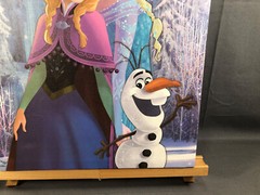 Disney Frozen Canvas Print Hanging Wall Art Room Décor – Elsa Anna Olaf 14″x 18″