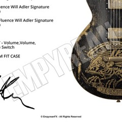 ESP Will Adler Warbird Distressed Lamb Of God Guitar Specs Poster Wall Art Print