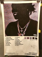 Ken Carson Set Of 3 8×12 Inches Canvas Album Cover Posters (No Frame) Reprints