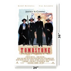 Tombstone – Movie Poster (Regular Style – White Version) (Size: 24″ X 36″)