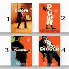 Digger (2026) Movie Poster – New Film – Home Decor – Wall Art