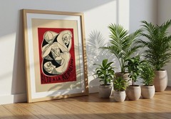 Alto a la Represión Poster – 1965 Vintage Anti-Repression Political Print